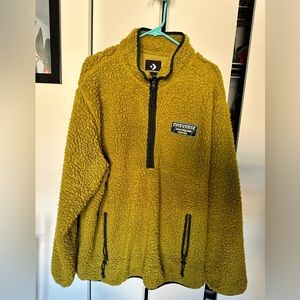 XXL Converse Quarter Zip (green sherpa)
